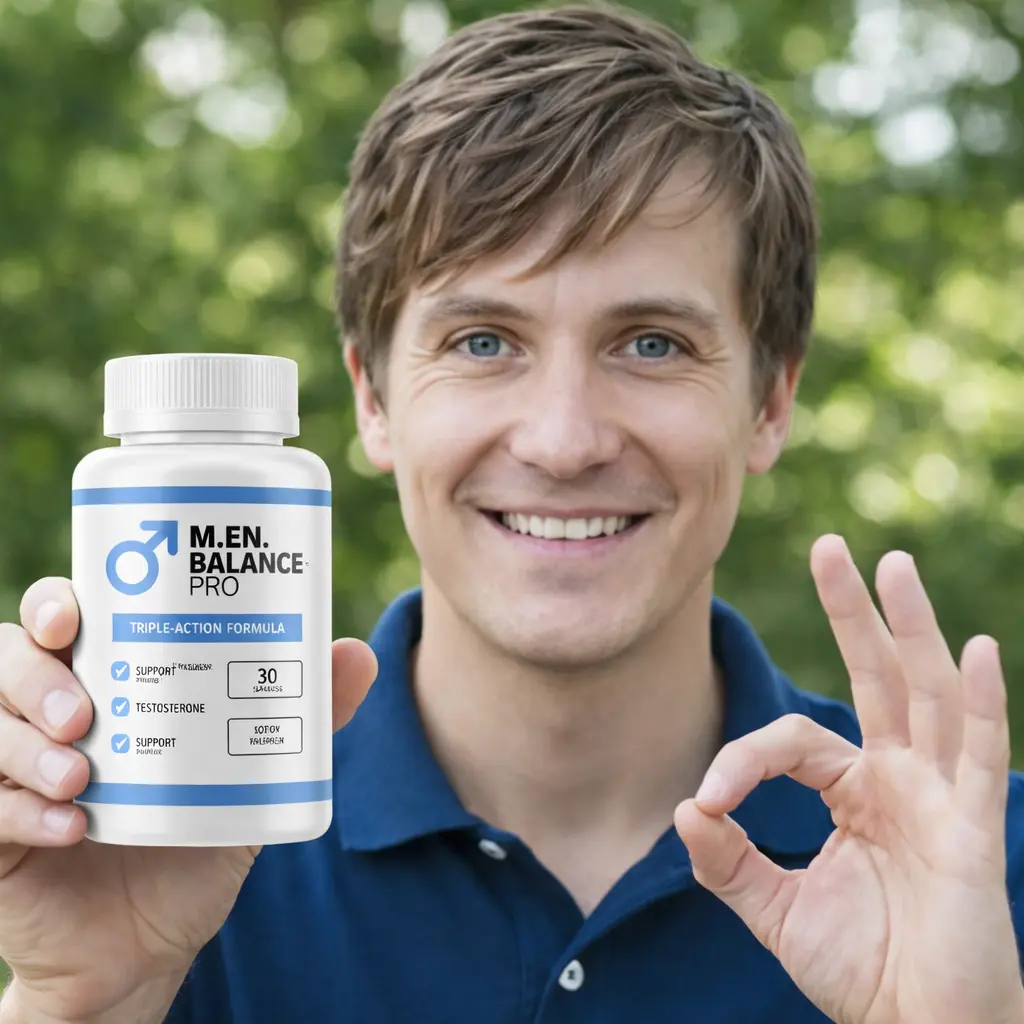 Customer using MEN Balance Pro supplement